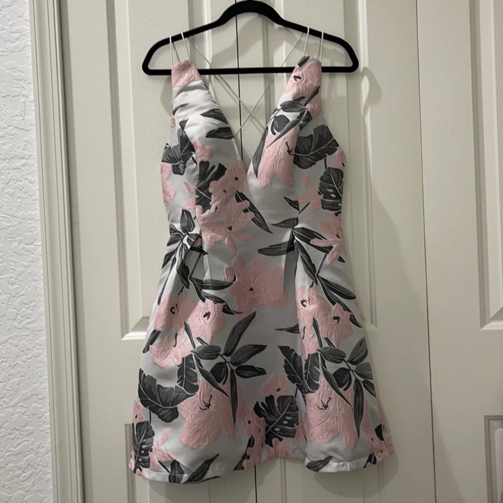 A-Line Floral Dress